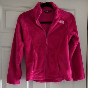 The North Face Girls Osolita plush full zip
